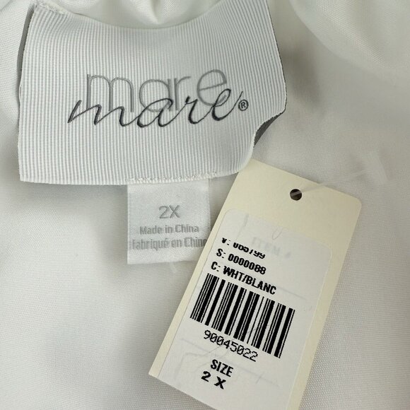 Anthropologie Off-Shoulder White Mini Dress - Picture 11 of 13